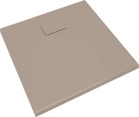 vidaXL Βάση Ντουζιέρας Καφέ 80 x 80 εκ. από SMC