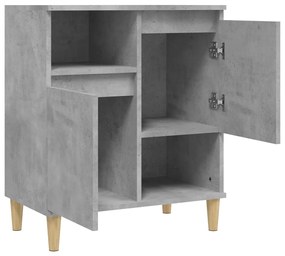 vidaXL Ντουλάπι Γκρι Σκυροδέματος 60x35x70 εκ. Επεξεργασμένο Ξύλο