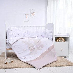 LORELLI ΣΕΤ ΠΡΟΙΚΑΣ ΜΩΡΟΥ ΚΟΥΝΙΑΣ 8 ΤΜΧ RANFORCE HONEY BUNNY BEIGE 20800056501