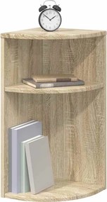 vidaXL End Table Δρύς Sonoma 29,6 x 29,6 x 60 εκ Επεξεργασμένο ξύλο