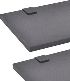 vidaXL Σετ Επίλων Μπάνιου 11 Τεμ. με Νιπτήρα με Μαύρη Μπαταρία