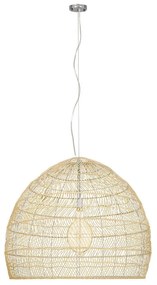 Φωτιστικό Οροφής Malibu 00974 1xΕ27 Φ100x86cm Beige GloboStar