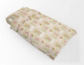 Παπλωματοθήκη Παιδική Φανελένια Μονή 160x240εκ. Baloon 76 Beige DimCol