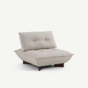 Πολυθρονάκι σύνθεσης από βισκόζη και λινό, KAORI