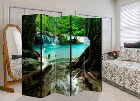 Διαχωριστικό με 5 τμήματα - Crystal Clear Water II [Room Dividers] 225x172