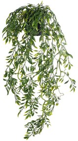 Τεχνητό Κρεμαστό Φυτό Nandina 20868 Φ20x60cm Green GloboStar Πολυαιθυλένιο