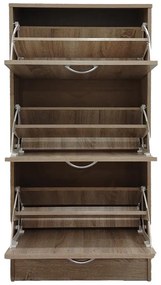Παπουτσοθήκη Savaz σε sonoma απόχρωση 60x24x114εκ 60x24x114 εκ.