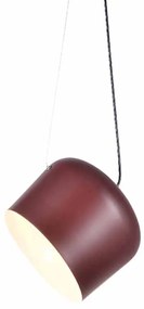 Φωτιστικό Οροφής Μονόφωτο Aca Nova OD8002RB Maroon Matt