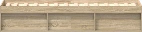 vidaXL Πλαίσιο Κρεβατιού Sonoma Δρυς 100x200 εκ.