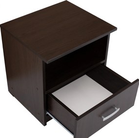 ΚΟΜΟΔΙΝΟ ΜΕ ΣΥΡΤΑΡΙ ADLER WENGE HM2431.02 45X40X48Yεκ.