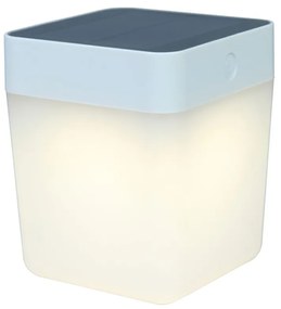 Επιτραπέζιο Ηλιακό Φωτιστικό Cube 6908001331 IP44 Led 3000K 13,3x12x12cm White Lutec