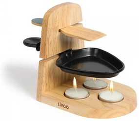 Σκεύος Ψησίματος Τυριού Με Κερί Livoo MEN397