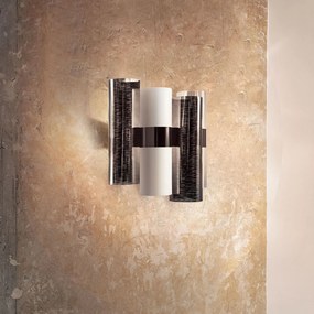 Φωτιστικό Τοίχου - Απλίκα La Lollo Pewter Slamp Aluminium, Polypropylene