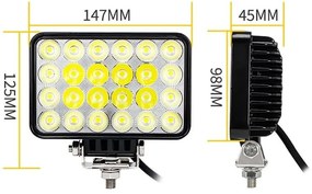 EJC LED προβολέας εργασίας 6000Κ 10-80V - LED Working Light