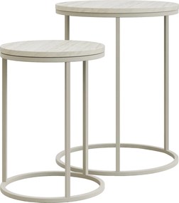 Τραπεζάκια Σαλονιού Ometi-Μπεζ