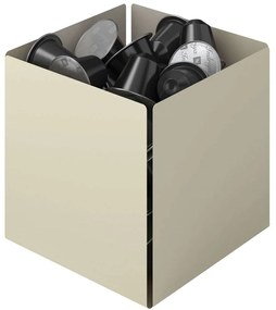 Βάση Για Κάψουλες 116-703 13x13x13cm Matt Ivory Pam&amp;Co Stainless Steel