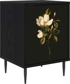 vidaXL Κομοδίνο BREMEN Μαύρη Δρυς 36 x 33 x 51 εκ. Επεξεργασμένο Ξύλο