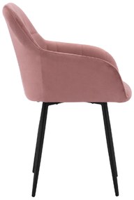 ΠΟΛΥΘΡΟΝΑ CHLOE ΜΕ ΣΑΠΙΟ ΜΗΛΟ ΒΕΛΟΥΔΟ &amp; ΜΑΥΡΟ ΜΕΤΑΛΛΙΚΟ ΣΚΕΛΕΤΟ HM8724.02 57X61X84