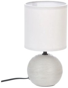 Επιτραπέζιο φωτιστικό PWL-1210 Ε14 60W κεραμικό γκρι Φ13x25εκ 199-000514 Pakoworld-199-000514-Γκρι 199-000514
