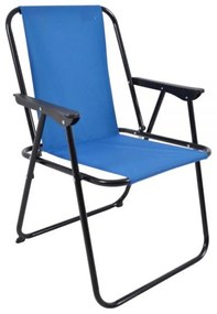 Καρέκλα Παραλίας 805501 53x58x75cm Blue-Black Ankor