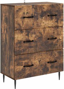 vidaXL Ντουλάπι με Συρτάρια 66 x 34,5 x 89,5 εκ Επεξεργασμένο Ξύλο