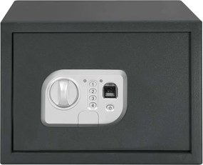 vidaXL Ψηφιακό Ασφαλές Σκούρο γκρι 35 x 25 x 25 εκ. Ατσάλι
