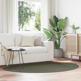 vidaXL Χαλί 'HUARTE' Κοντής Ίνας Μαλακό και Πλενόμενο Χρώμα Δάσους 140x200 εκ