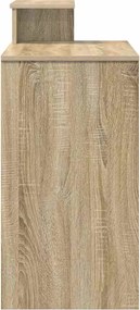 vidaXL Γραφείο Δρύς Sonoma 106 x 41 x 88.5 εκ. Επεξεργασμένο ξύλο
