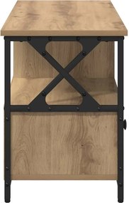 vidaXL Ντουλάπι TV 90 x 33 x 45 εκ Artisan Oak