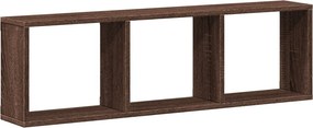vidaXL Ντουλάπι Τοίχου Καφέ Δρυς 100x16x30 εκ. από Επεξεργασμένο Ξύλο