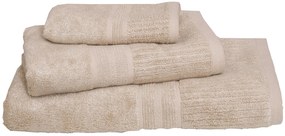 Σετ 3 Πετσέτες 30x50, 50x100, 70x140 Modal 1 Beige Anna Riska
