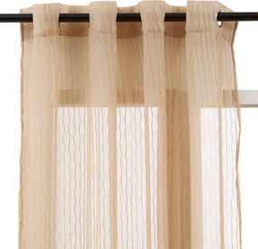 Κουρτίνα (140x240) Με Τρουκς A-S Mila Beige 215316B