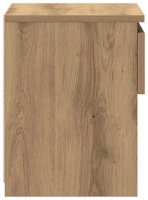 vidaXL Κομοδίνα 2 τεμάχια Artisan Oak 40x30x39 cm Κατασκευασμένο ξύλο