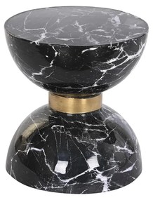 Βοηθητικό Τραπέζι DKD Home Decor 33 x 33 x 35 cm Μαύρο Σίδερο