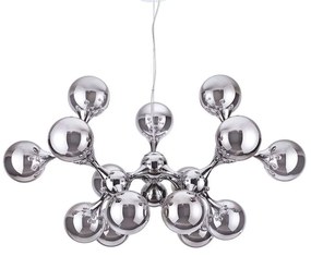 Φωτιστικό Οροφής Nodi 200491 105x68/277cm 15xE14 40W Chrome Ideal Lux