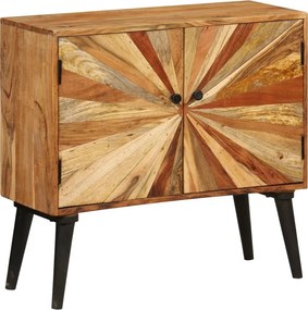 vidaXL Ντουλάπι 85 x 30 x 75 εκ. από Μασίφ Ξύλο Μάνγκο