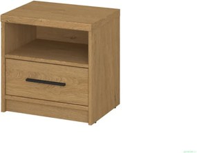 Κομοδίνο Pavi Βελανιδιά 44x33.8x44.2cm