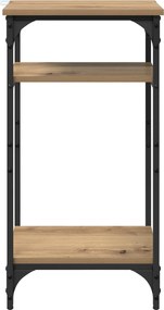 vidaXL Τραπεζάκι Πλευράς Artisan Oak 40 x 30 x 75 cm