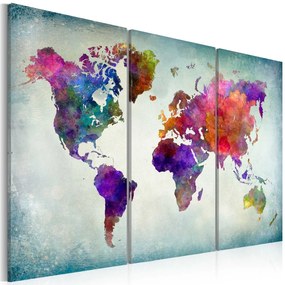 Πίνακας - World in Colors 60x40