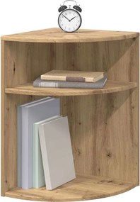 vidaXL End Table Artisan Oak 39,7 x 39,7 x 60 εκ Επεξεργασμένο ξύλο