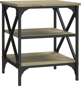 vidaXL Βοηθητικά Τραπέζια 2 τεμ. Sonoma Δρυς 40x42x50 εκ. Επεξ. Ξύλο