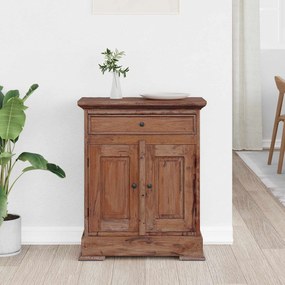 vidaXL Ντουλάπι αποθήκευσης 63 x 30 x 79 εκ Στερεό ξύλο Μαόνι