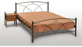 MetalFurniture  Κρεβάτι Διπλό Μεταλλικό MetalFurniture Νάξος 150 x 200 Με Επιλογή Χρώματος BEST-700016