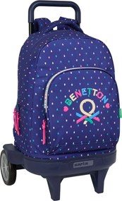 Σχολική Τσάντα Benetton Drop Πολύχρωμο 33 x 45 x 22 cm