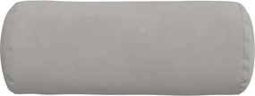vidaXL Μαξιλάρια Στήριγμα 2 pcs Ανοιχτό γκρι Ø 15 x 40 εκ