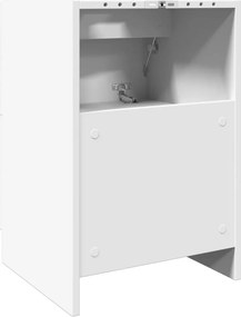vidaXL Ντουλάπι Νιπτήρα Λευκό 40x37x59 εκ. Επεξεργασμένο Ξύλο