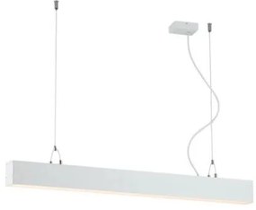 Γραμμικό Κρεμαστό Direct+Indirect L1140 3000K Λευκό Dim. Station Ultra 3911-10114-3-W-D1 Viokef-3911-10114-3-W-D1-Λευκό 3911-10114-3-W-D1
