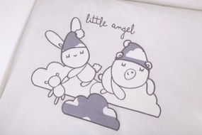 Σετ Προίκα Μωρού 2τεμ. Little Angel Clouds  70x140εκ.  41101020008  Kikka Boo