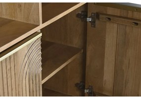 Ράφια DKD Home Decor Χρυσό Φυσικό Ξύλο από Μάνγκο 90 x 40 x 180 cm