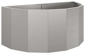 vidaXL Γλάστρα Σκ rusty 120 x 60 x 50 εκ. Ατσάλι Σκληρυθέν στον Αέρα